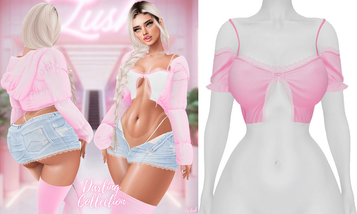 Lush - Darling Lace Top Candy