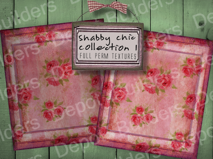 FULL PERM Shabby Chic Texture Collection 1