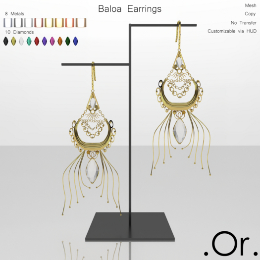 . Or . Baloa Earrings