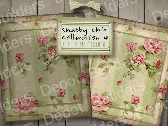 FULL PERM Shabby Chic Texture Collection 4