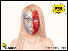 Meshuga PBR Masquerade Face Mask FULL PERM MESH