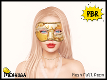 Meshuga PBR Musical Venetian Mask FULL PERM MESH