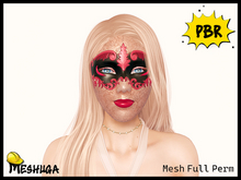 Meshuga PBR Venetian Women Mask FULL PERM MESH