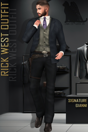 *.:Dark Cat:.*Men* RICK WEST OUTFIT