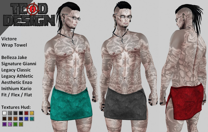 Wrap Towel ~ Victore [DEMO]