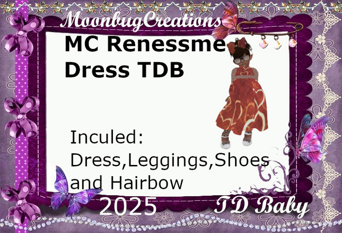 *MC* Renessme Dress TDB