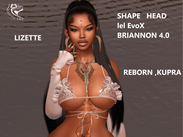 LIZZETTE  SHAPE   HEAD BRIANNON  LELUTKA ( REBORN ,KUPRA)
