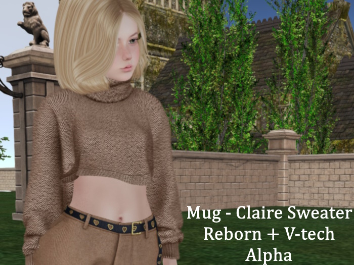Mug - Claire Sweater - Reborn plus V-Tech -  Alpha