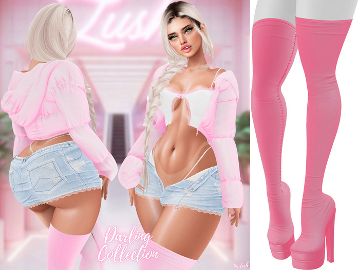 Lush - Darling Boots Barbie
