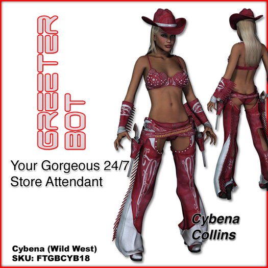 *FTGB* Cybena (Wild West) Greeter Bot