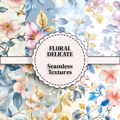 SATO - Floral Delicate - Seamless Textures
