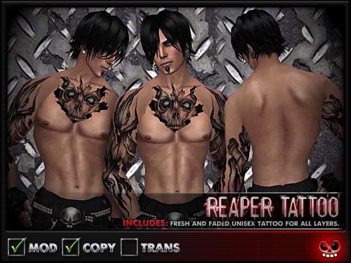 ::MORTALITY:: Reaper Tattoo