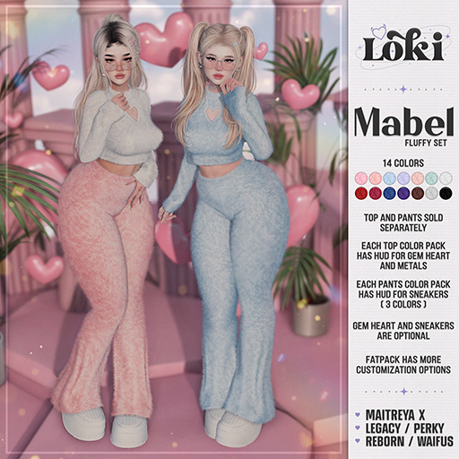 Loki - Mabel Fluffy Top - FATPACK