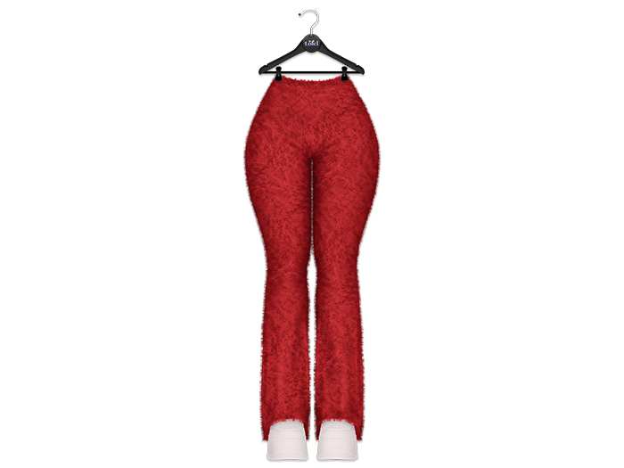 Loki - Mabel Fluffy Pants - Red