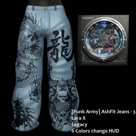 [Punk Army] AshFit Jeans - 3