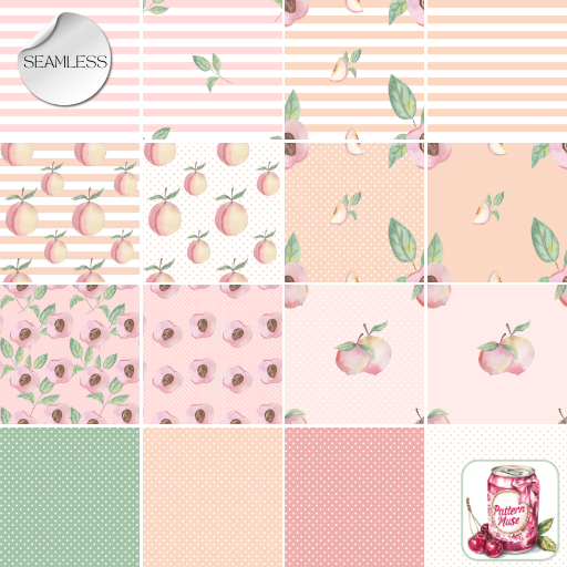 Peachie Dreams Seamless Textures Full Perm