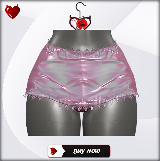 P.D - Touch Me Skirt/Thong - ROSE {ADD ME}