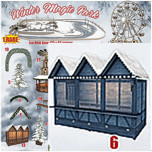 6. Sese & PA - Winter Magic Park - Booth C - Blue
