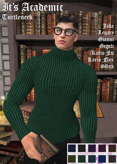 It's Academic Turtleneck BOXED