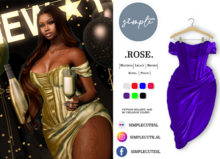 [simpleCUTE]  Rose - Purple  //ADD ME//