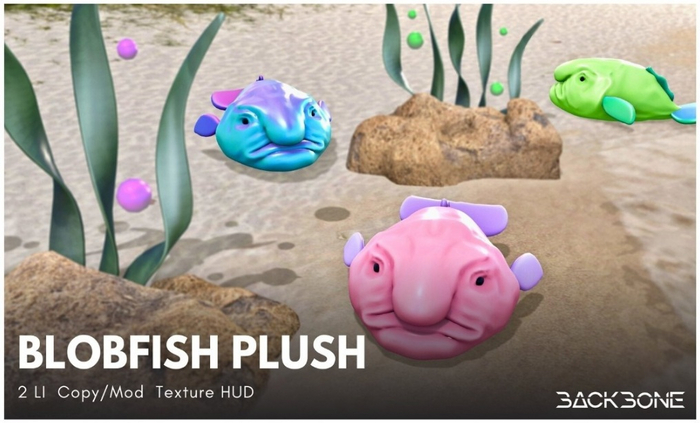 BackBone Undersea Plush - Blobfish