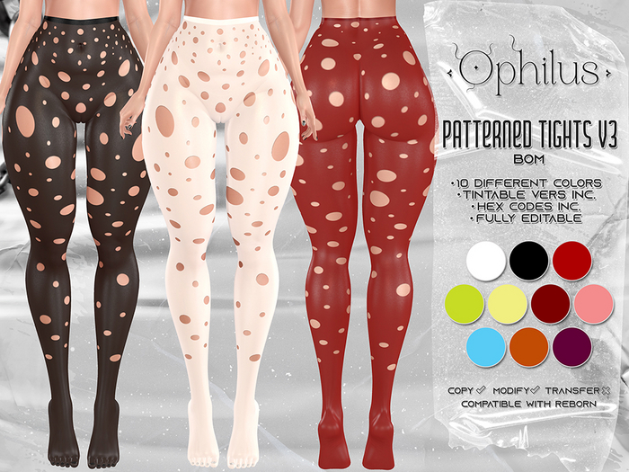 - Ophilus - Patterned Tights V3 (Bom)