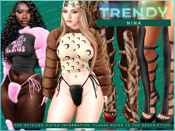 TRENDY. Nina Tops [FATPACK]