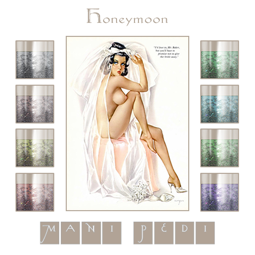 ~Mani Pedi~ Honeymoon Polish - GenX HUD