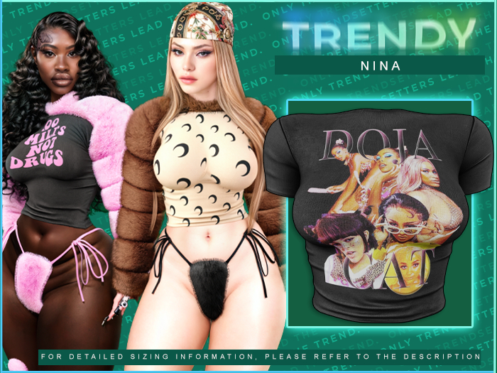 TRENDY. Nina Top [D.Cat]
