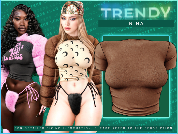 TRENDY. Nina Top [Melanin]
