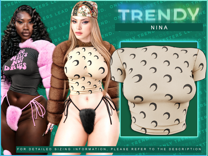 TRENDY. Nina Top [MS-Moon]