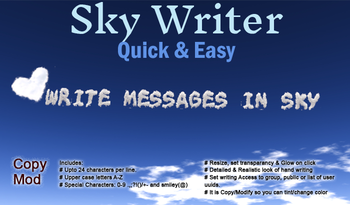 Sky Writer V3.6 boxed