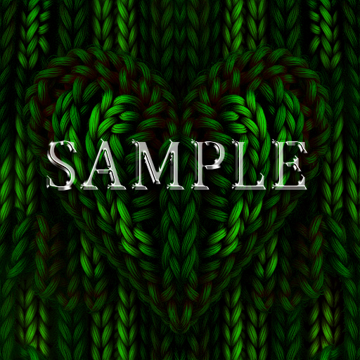 Zoy Texture [ Seamless Knit Interwoven Heart 03 ] F