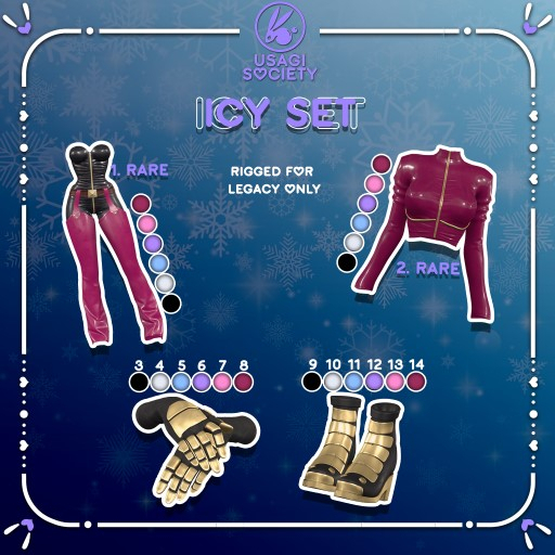 2. Usagi Society - Icy Jacket RARE LEGACY