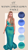 DRAMA QUEEN Wendy 2 Piece Gown - PACK 2 (ADD)