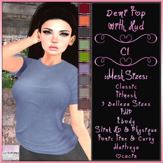 Demi Top With Hud C1