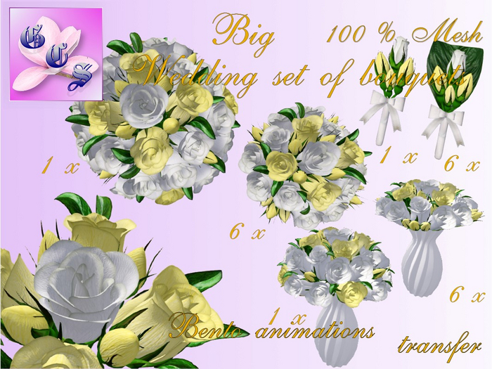 Big Wedding bouquet set of roses_w&y_011_RB10