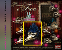02 !dM "Piume e Fiori" **LA RICHE** (BOX) - RESIZABLE - SALE !