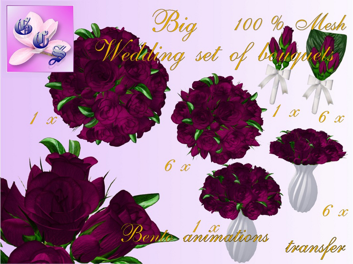 Big Wedding bouquet set of roses_cyclamen_011_RB13