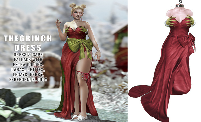 UNA. TheGrinchDress Red
