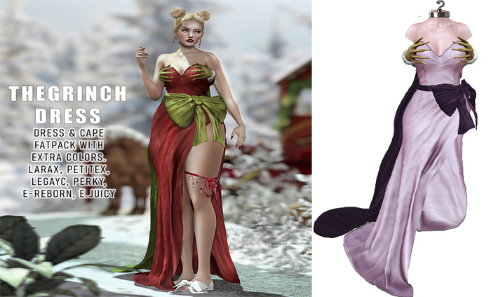 UNA. TheGrinchDress Pink