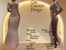 "GCD" Athena Long Dress Nude