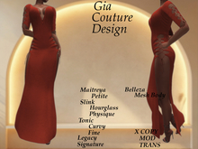 "GCD" Athena Long Dress Terracotta