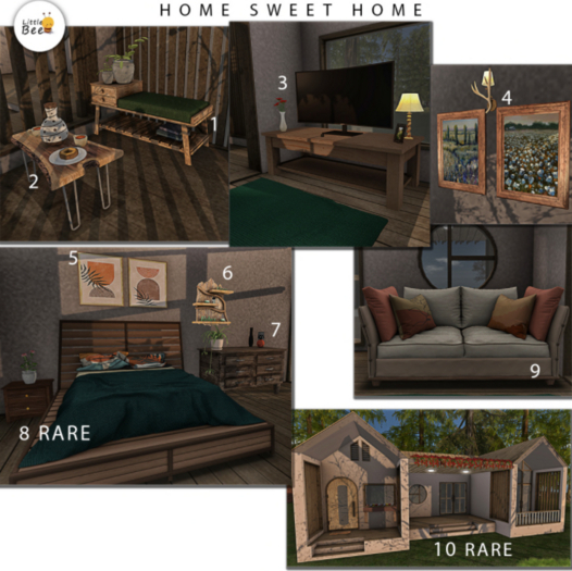 10 - Little Bee - Home Sweet Home RARE
