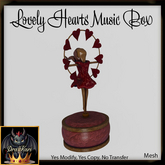 Lovely Hearts Music Box