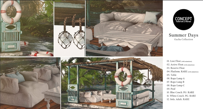 CONCEPT} *03. Summer Days. Reserve Float