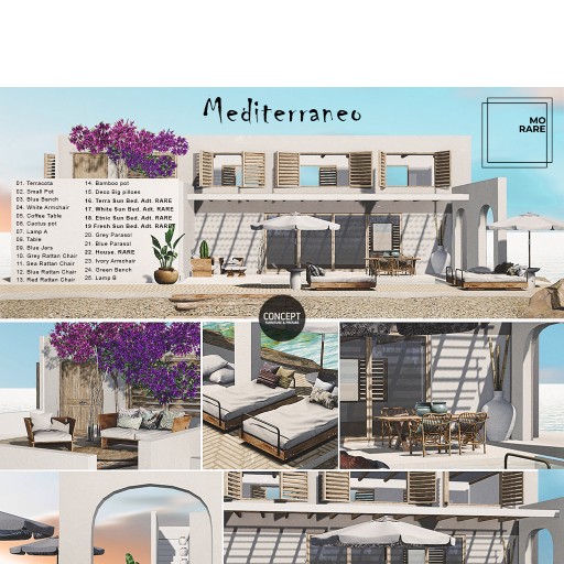 Concept} *08. Mediterraneo. Table