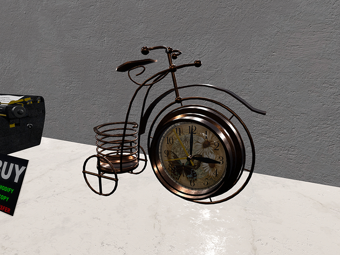 D.N.Design Steampunk Clock 001XDN PBR