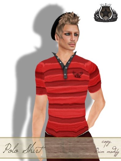 [SE*Designz] Polo Shirt - red