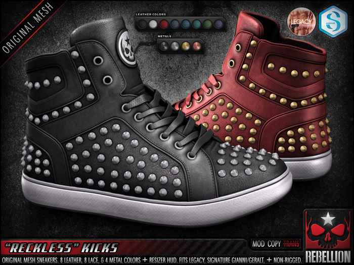 = REBELLION = "RECKLESS" KICKS - DEMO